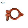 Cup tension coupling DN125 5 snap clamp